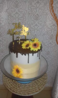 Bolo de Aniversário Girasol