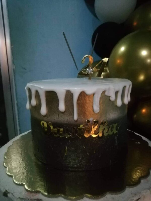 Bolo de Aniversário Champanhe